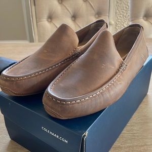 cole haan | size 11 M | somerset Venetian II loafers | vintage camel